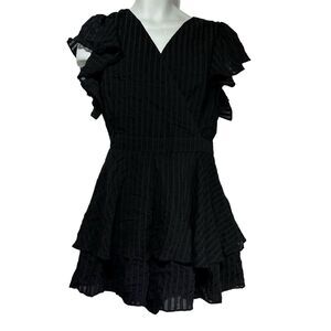 city chic playsuit first date black Size XXS Plus Size 12